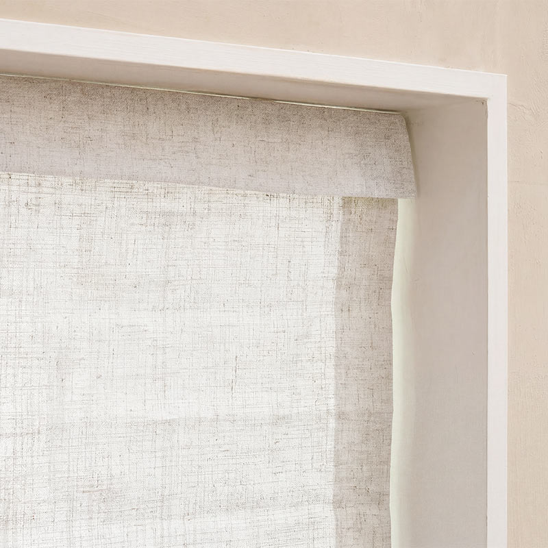 Helga foldegardin Delight - Off white mix