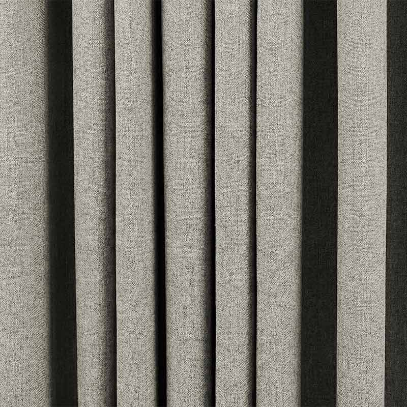 Frida stofgardin mørklægning Midnight - Ash taupe