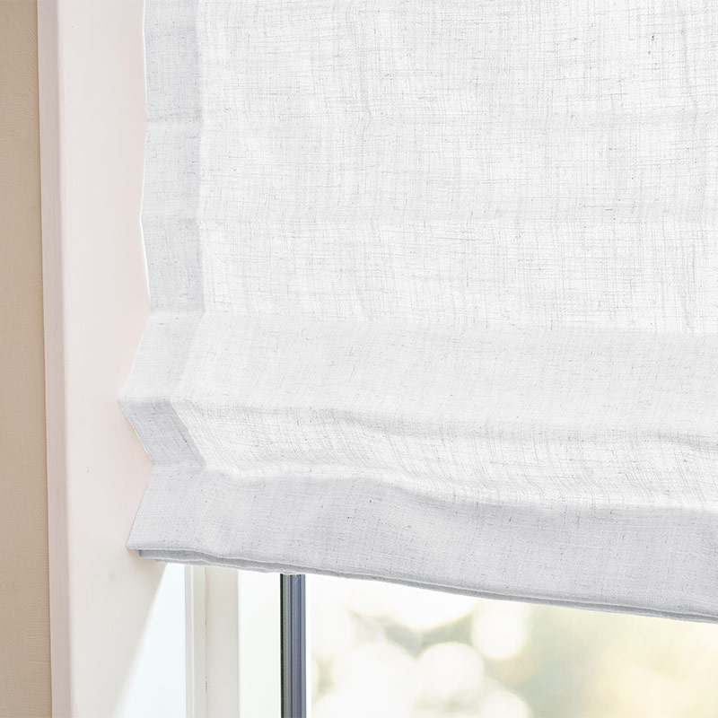 Helga foldegardin Dawn - Off white