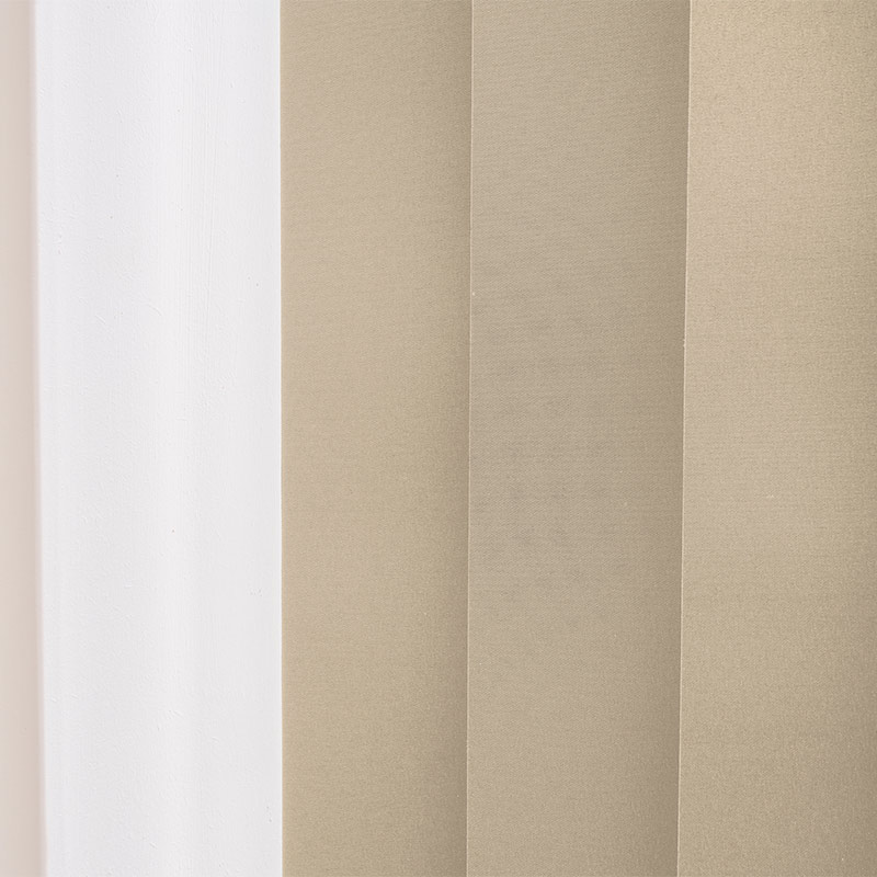 Randi lamelgardin 89mm Latte