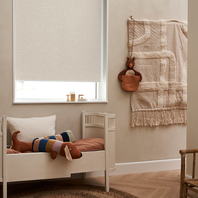Express rullegardin m/stålkæde mørklægning Beige