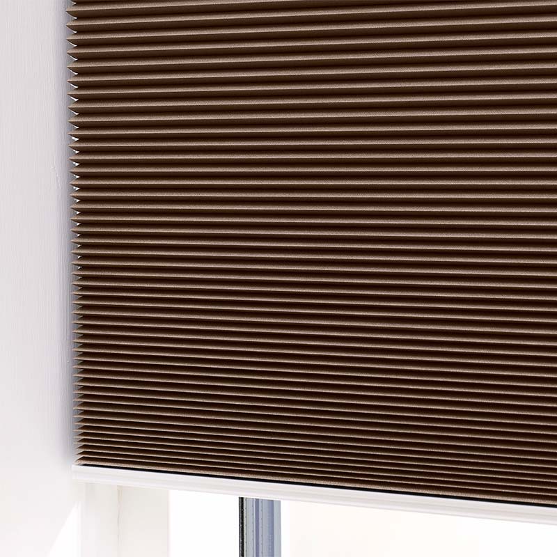 Astrid plisségardin easylift m/greb Latte - Enkeltlag