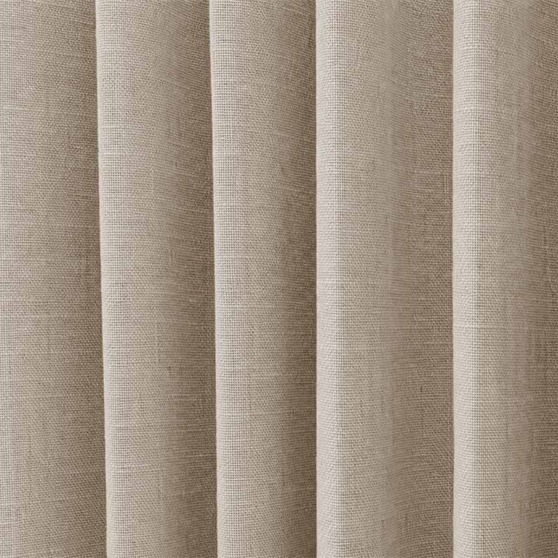 Frida stofgardin Delicate - Mørk sand