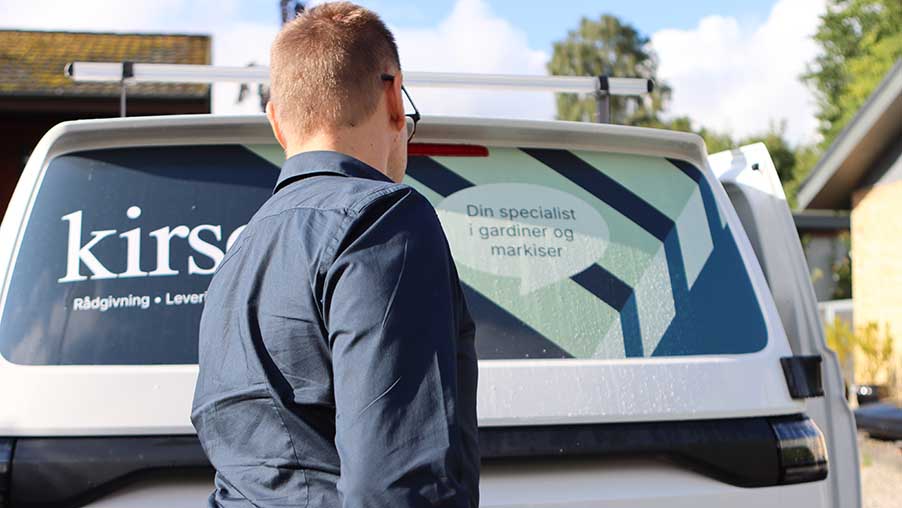 Gardinbesøg med en gardinekspert