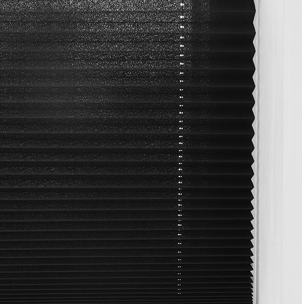 Express plisségardin up and down  Sort