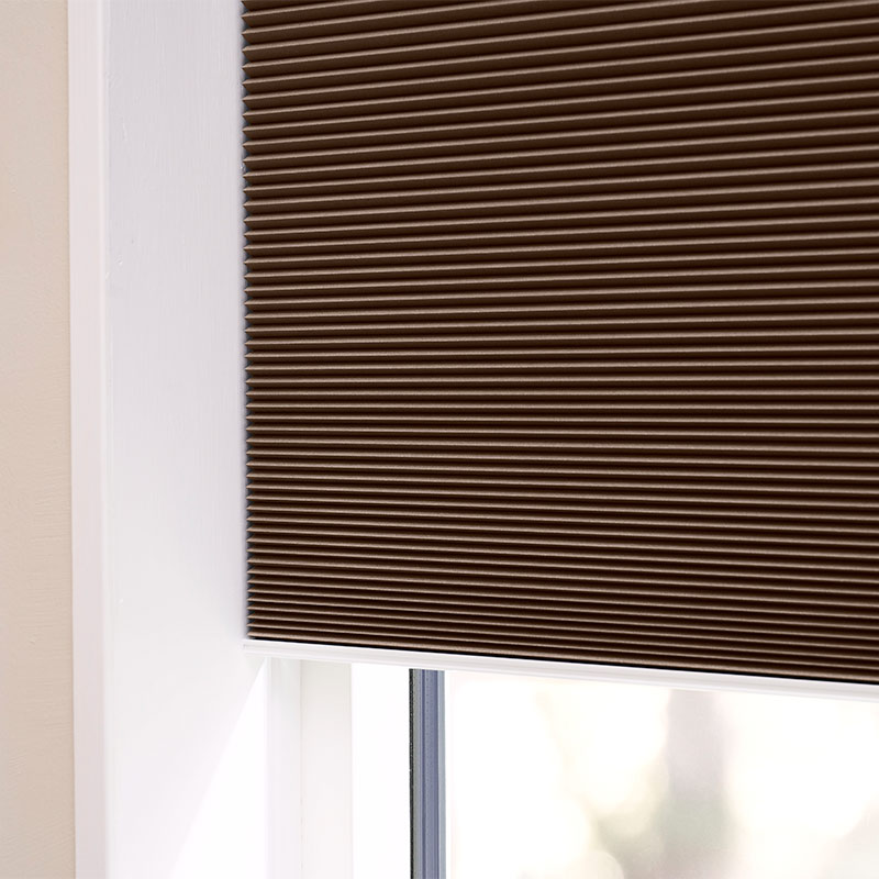 Astrid plisségardin easylift m/greb Latte - Enkeltlag