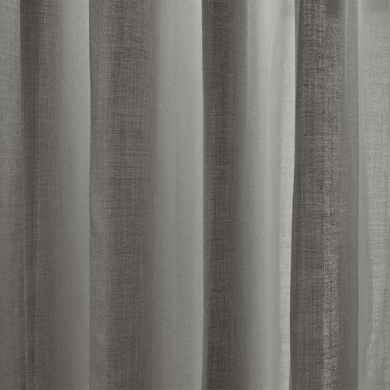 Frida stofgardin Tone - Charcoal
