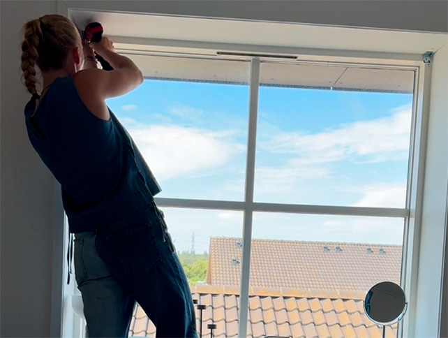 Nem montering af gardiner efter mål