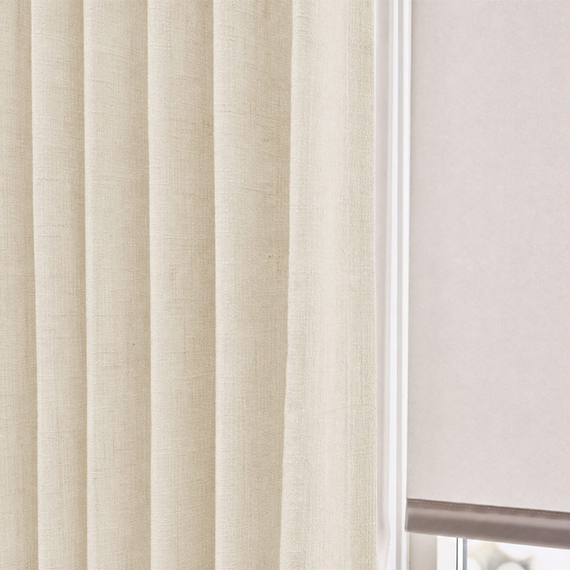 Frida stofgardin Delicate - Creme